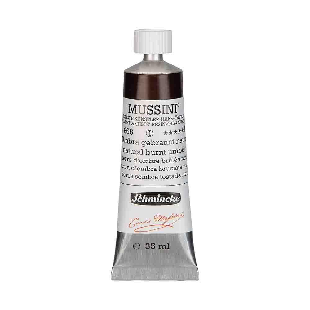 SCHMINCKE  MUSSINI 35ML OIL COLOUR  natural burnt umber