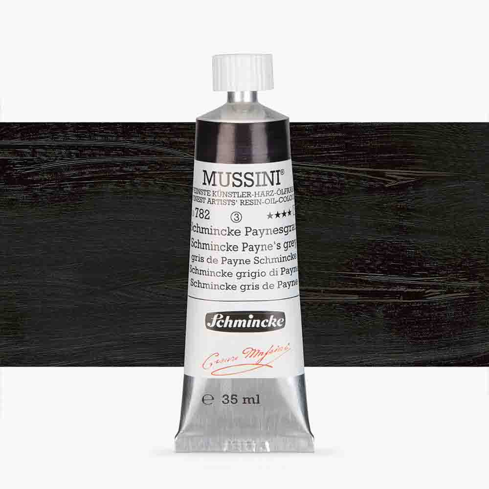 SCHMINCKE  MUSSINI 35ML OIL COLOUR  schmincke paynes grey