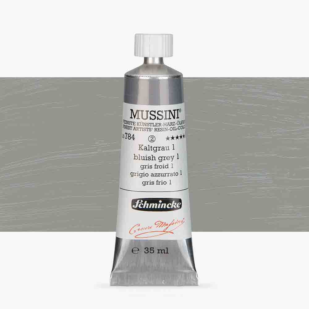 SCHMINCKE  MUSSINI 35ML OIL COLOUR  bluish grey 1