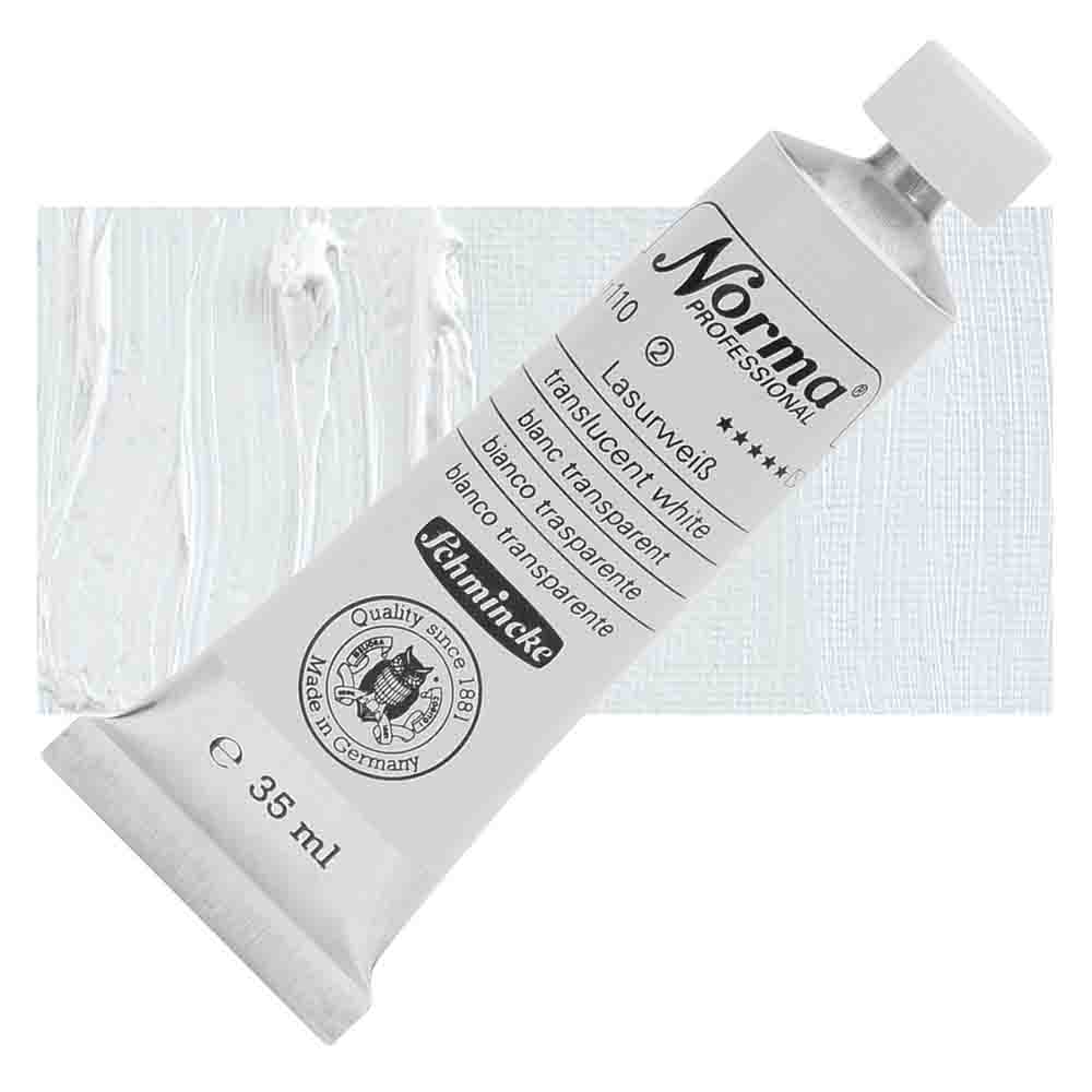 SCHMINCKE  Norma Proffessional OIL COLOUR 35ML transparent white