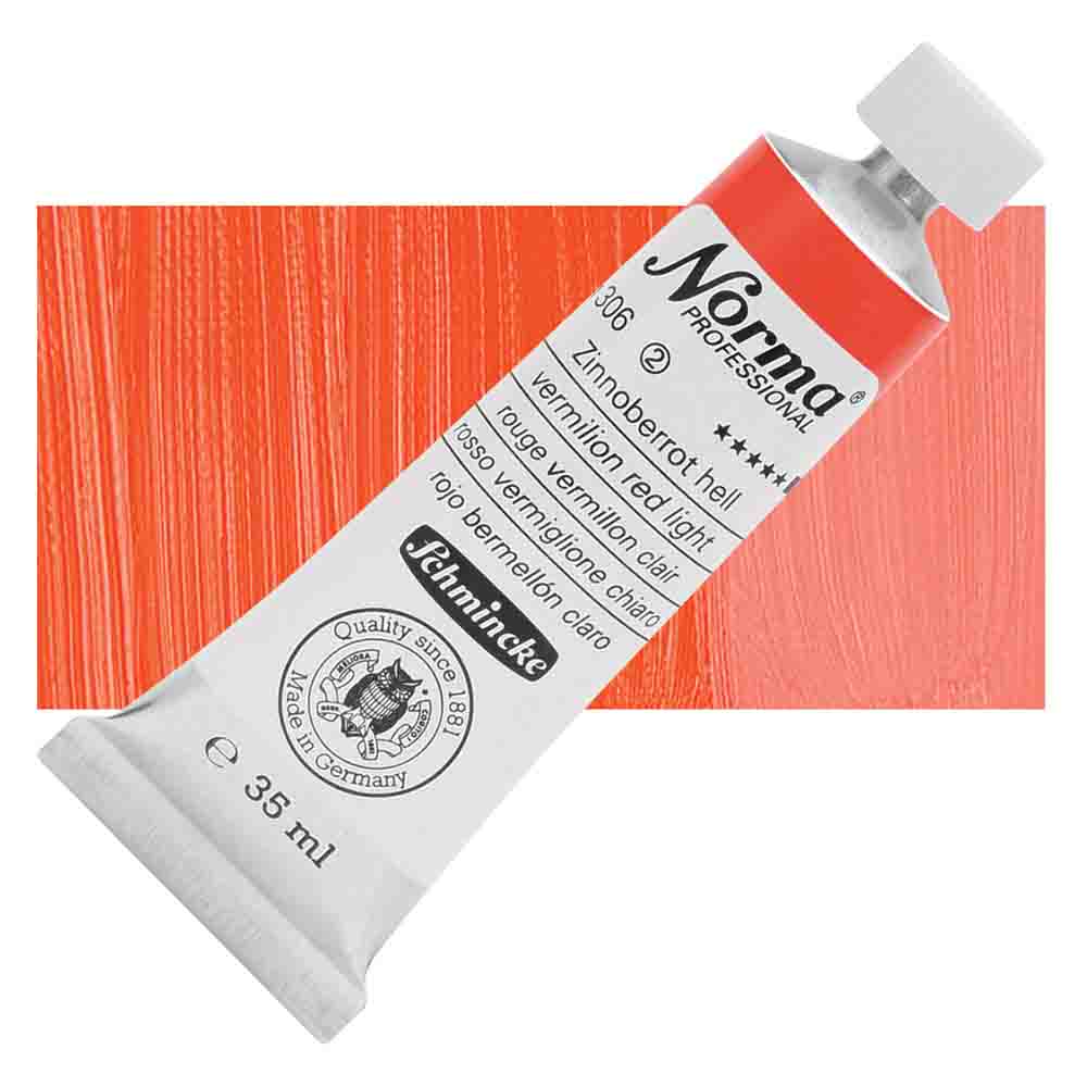 SCHMINCKE  Norma Proffessional OIL COLOUR 35ML vermilion red light
