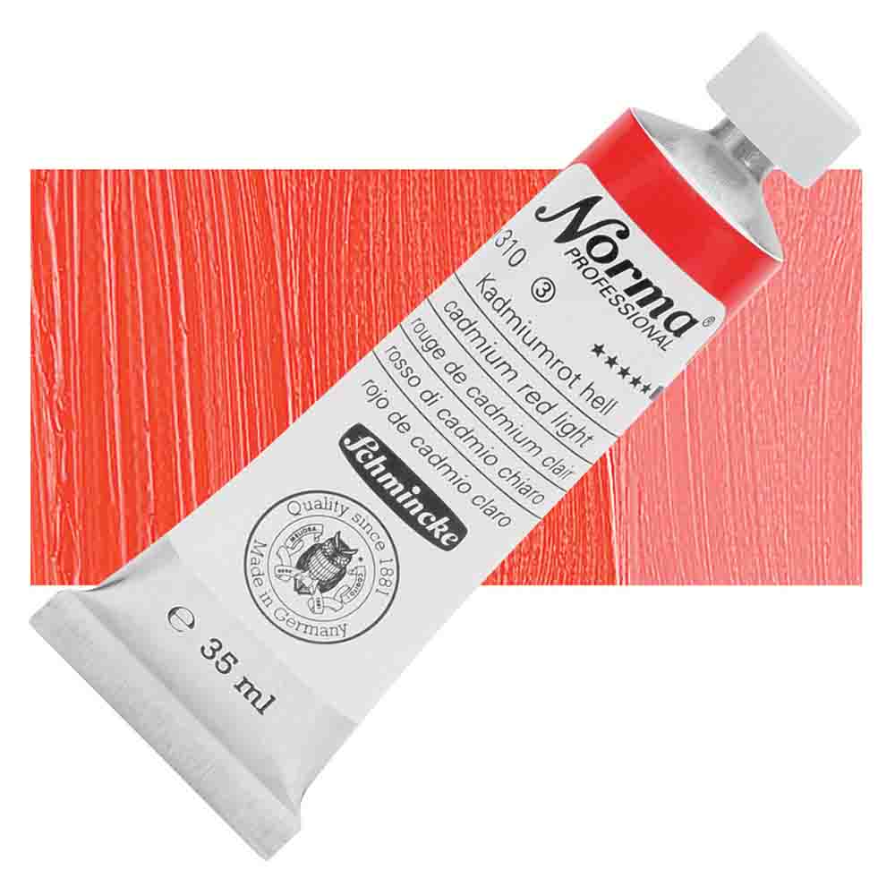 SCHMINCKE  Norma Proffessional OIL COLOUR 35ML cadmiumred light