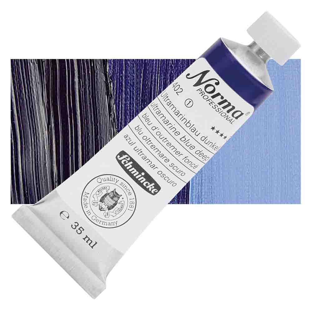 SCHMINCKE  Norma Proffessional OIL COLOUR 35ML ultramarine blue deep