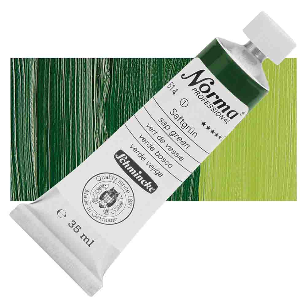 SCHMINCKE  Norma Proffessional OIL COLOUR 35ML sap green