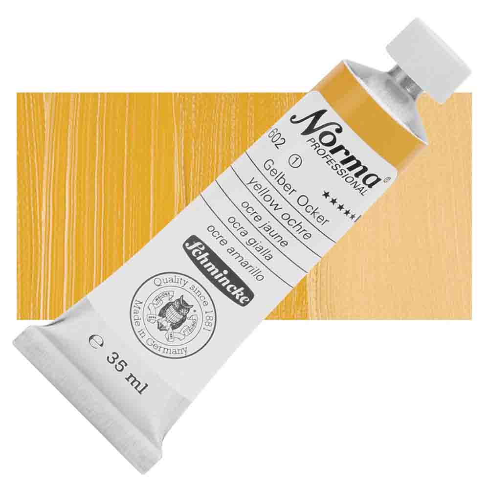SCHMINCKE  Norma Proffessional OIL COLOUR 35ML yellow ochre