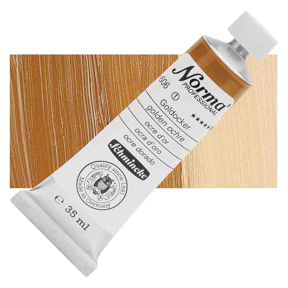 SCHMINCKE  Norma Proffessional OIL COLOUR 35ML golden ochre