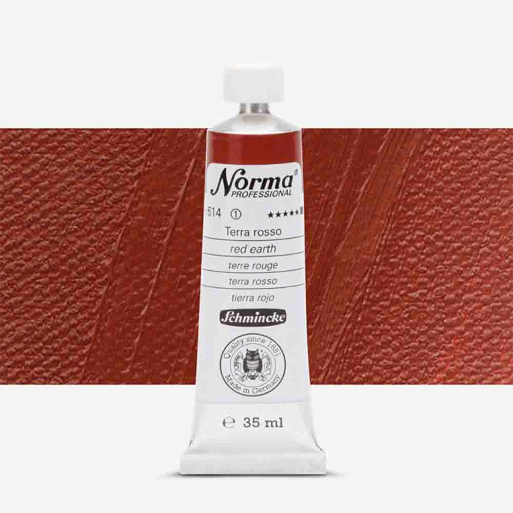 SCHMINCKE  Norma Proffessional OIL COLOUR 35ML red earth