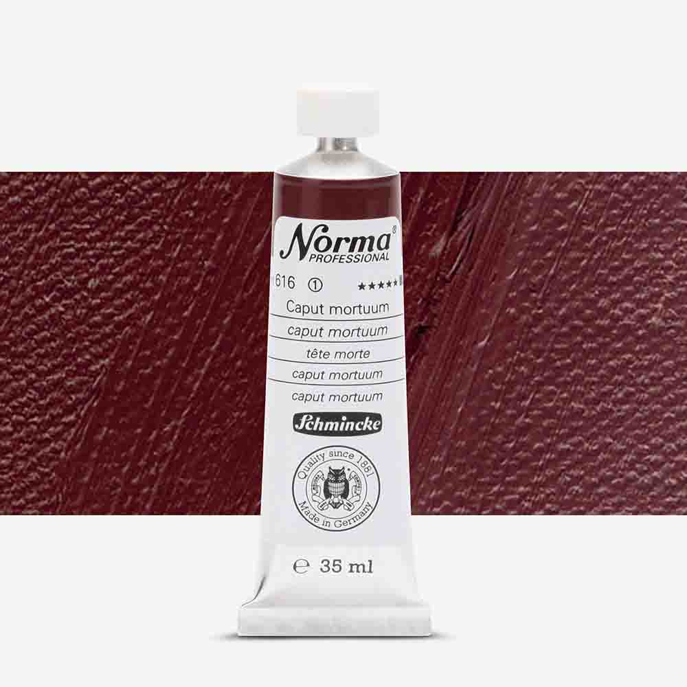 SCHMINCKE  Norma Proffessional OIL COLOUR 35ML caput mortuum