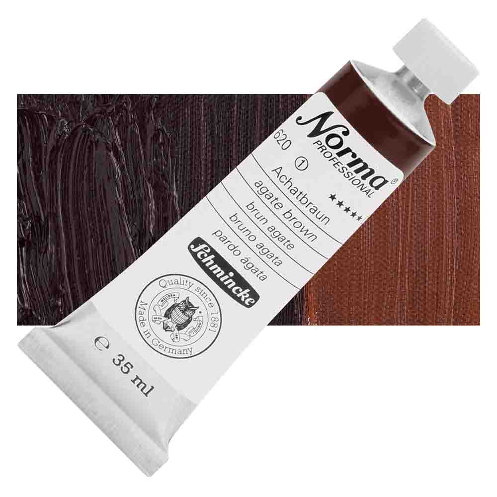 SCHMINCKE  Norma Proffessional OIL COLOUR 35ML agate brown