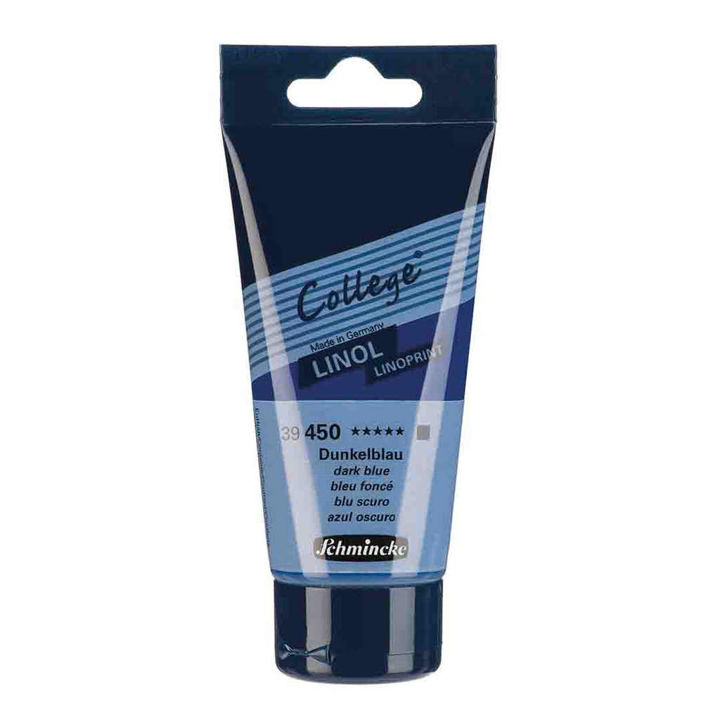 SCHMINCKE  College Lino1 75ML  DARK BLUR