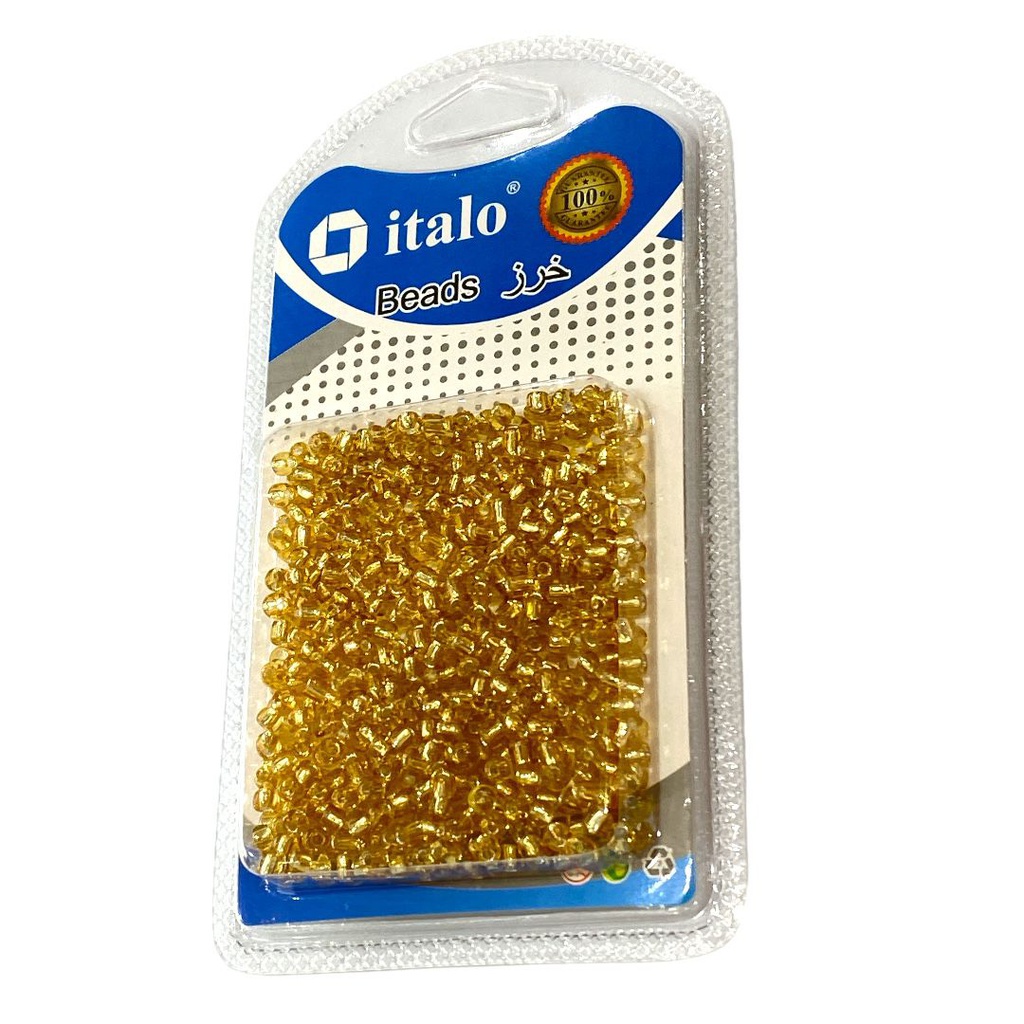 خرز شفاف 4 ملي 30 جرم