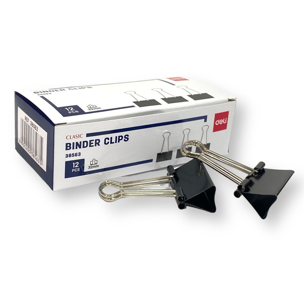 مشبك ديلي اسود 32 مم