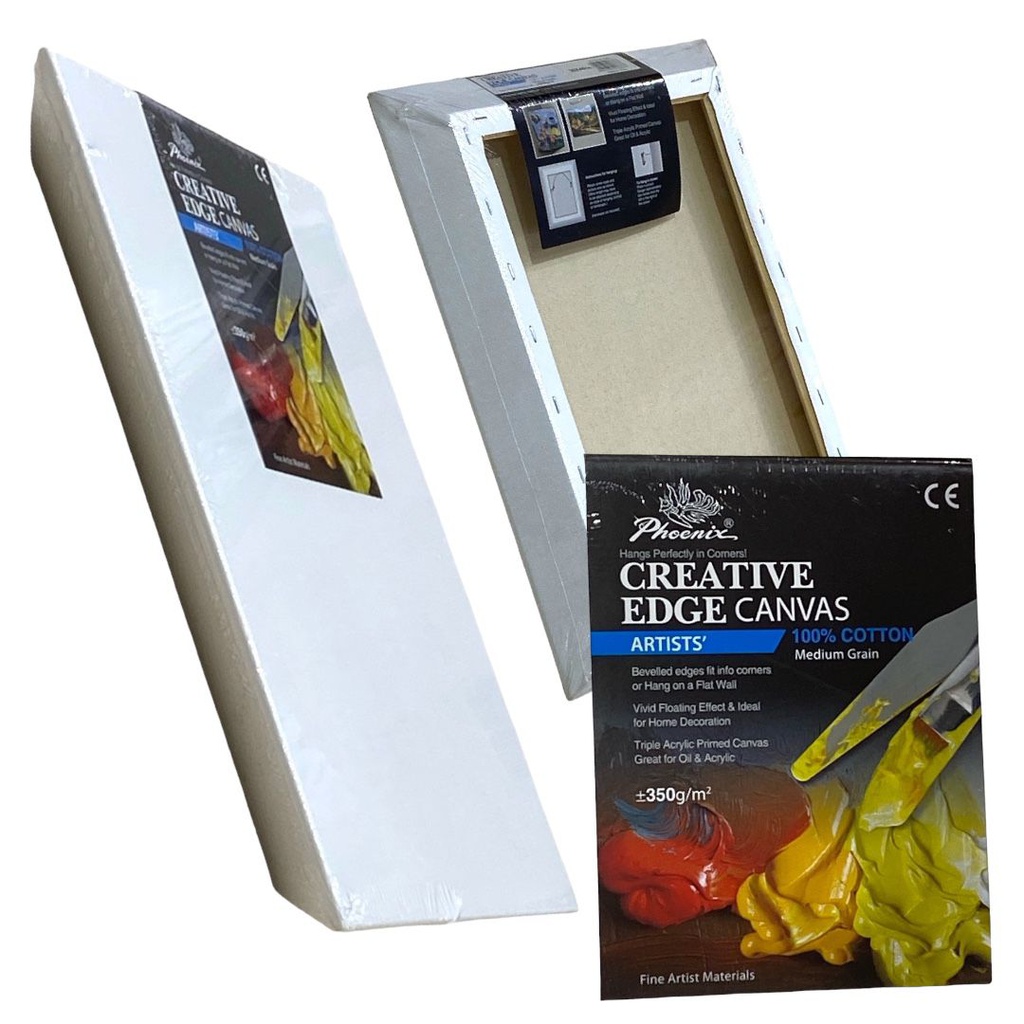 لوحة رسم كانفس حافة جانب مشطوفة من فونيكس 350 جرام 100% قطن مقاس 50*70 سم