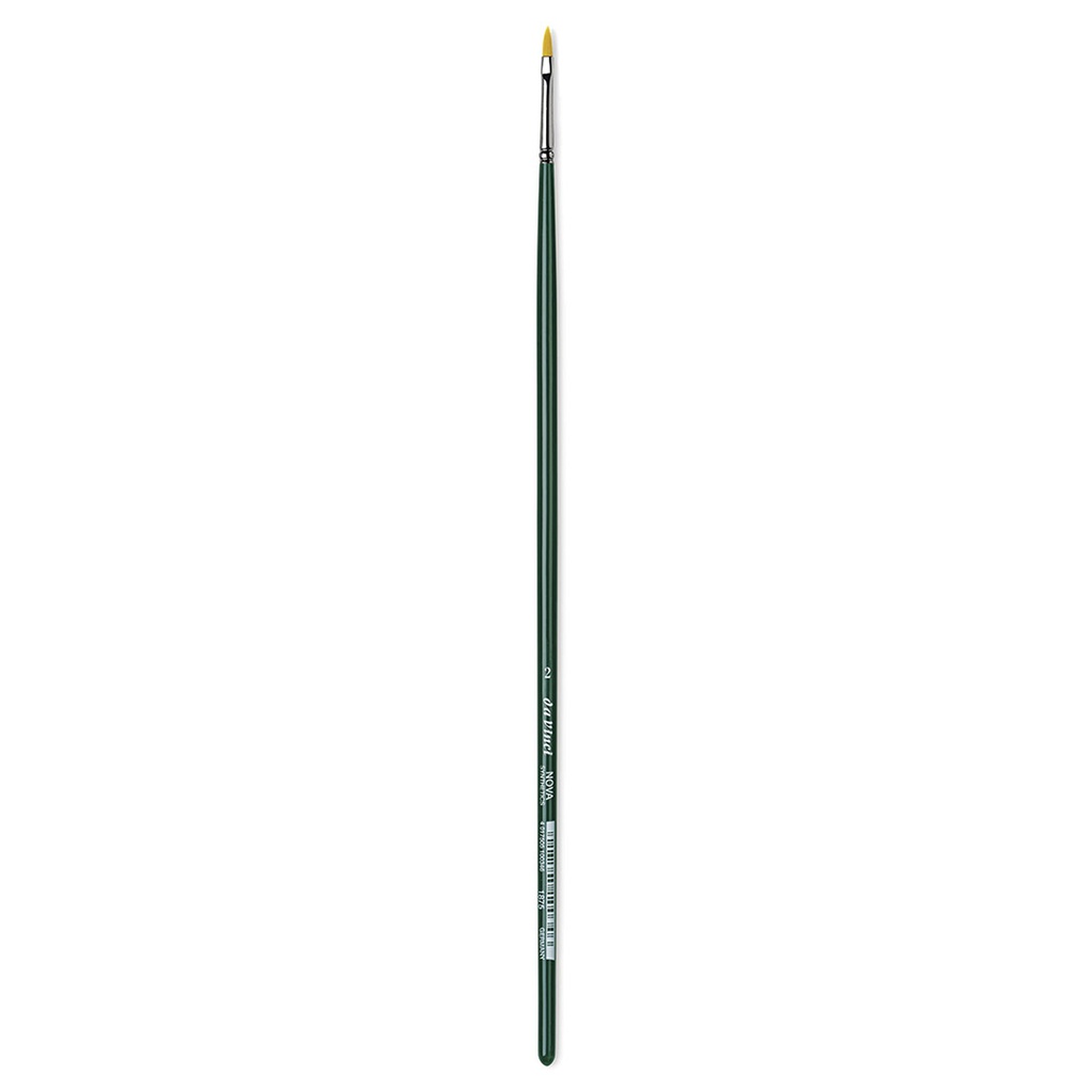 NOVA FILBERT  BRUSH golden synthetic hair