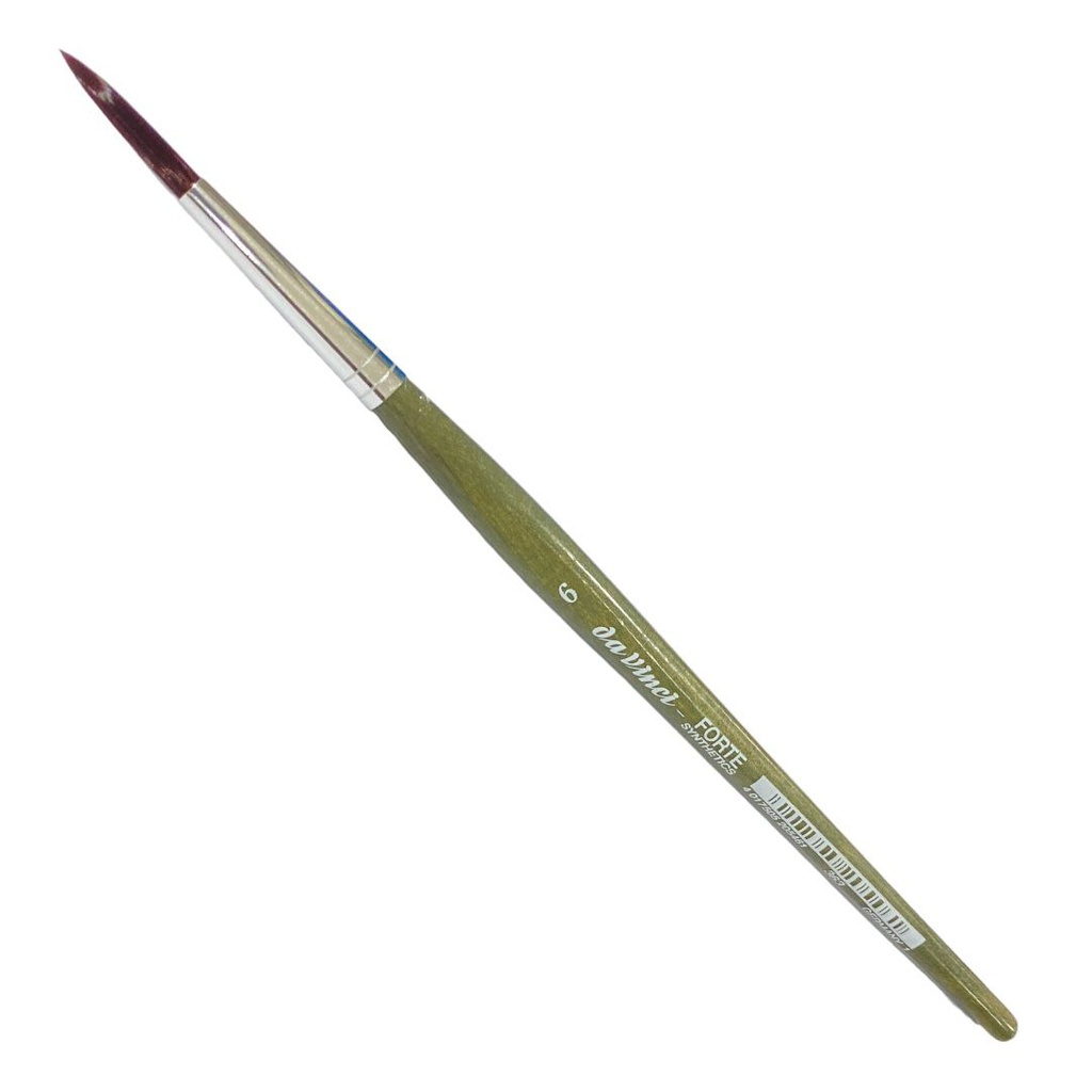 da Vinci-FORTE ROUND red-brown synthetics