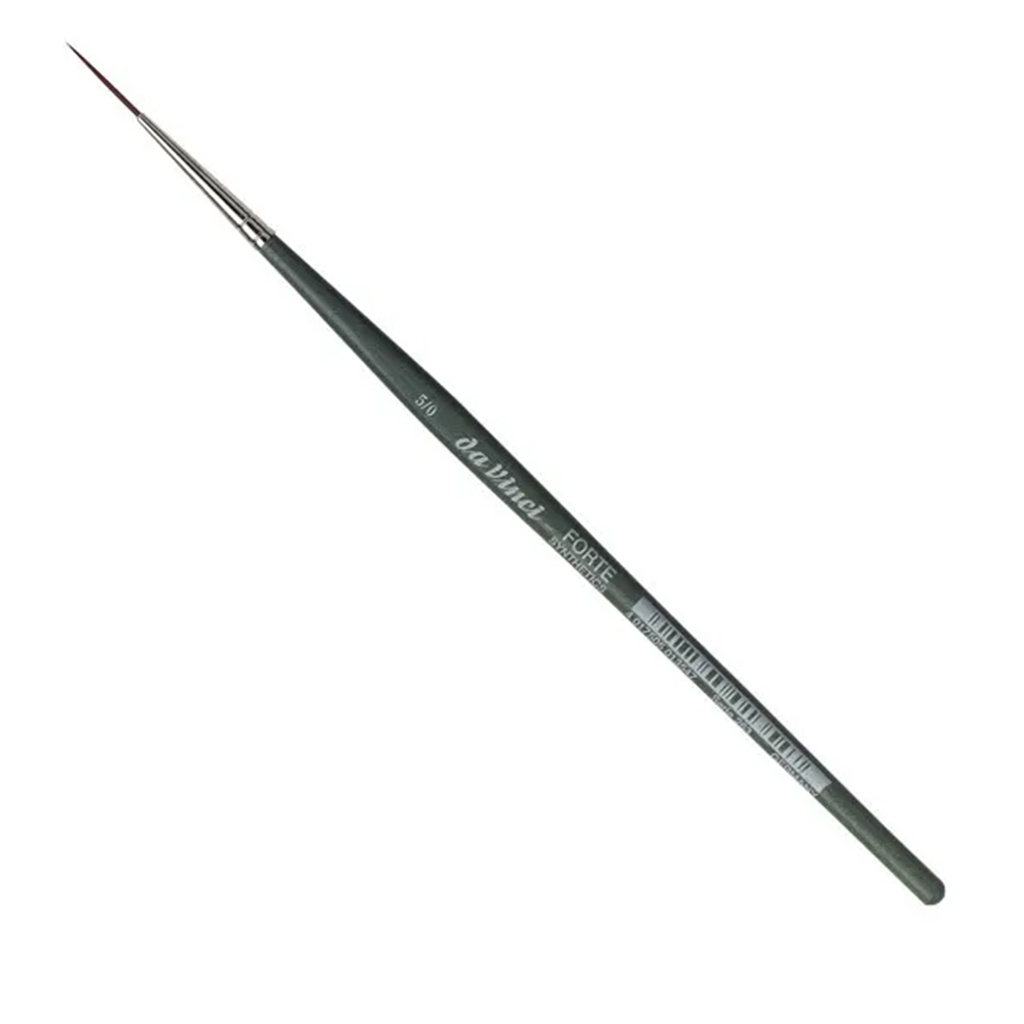da Vinci-FORTE LETTERING BRUSH redbrown synthetic fibre