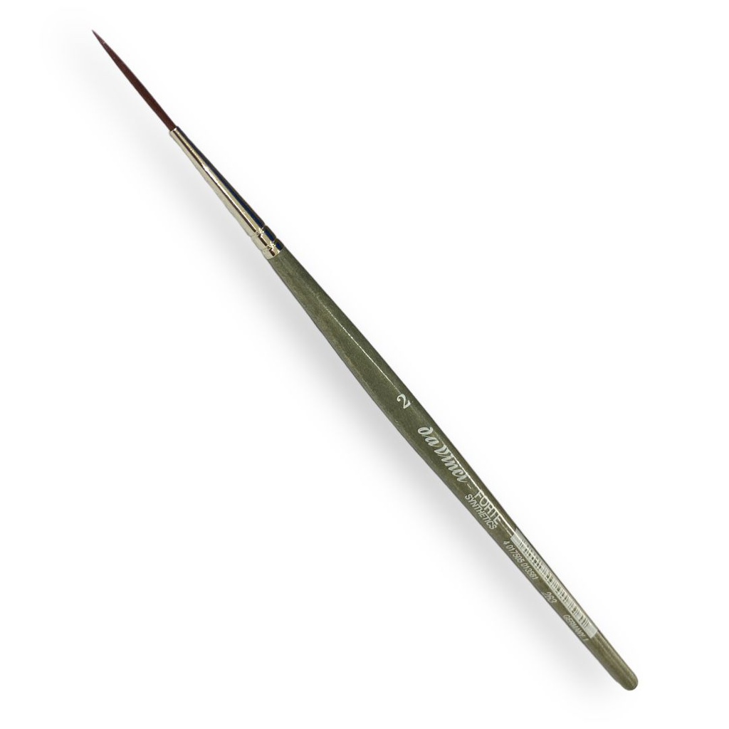 da Vinci-FORTE LETTERING BRUSH redbrown synthetic fibre