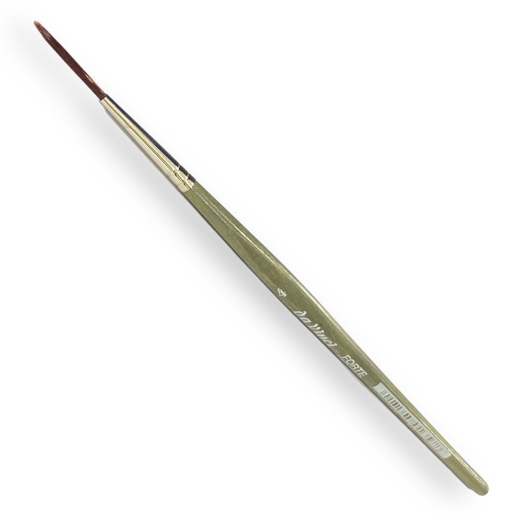da Vinci-FORTE LETTERING BRUSH redbrown synthetic fibre