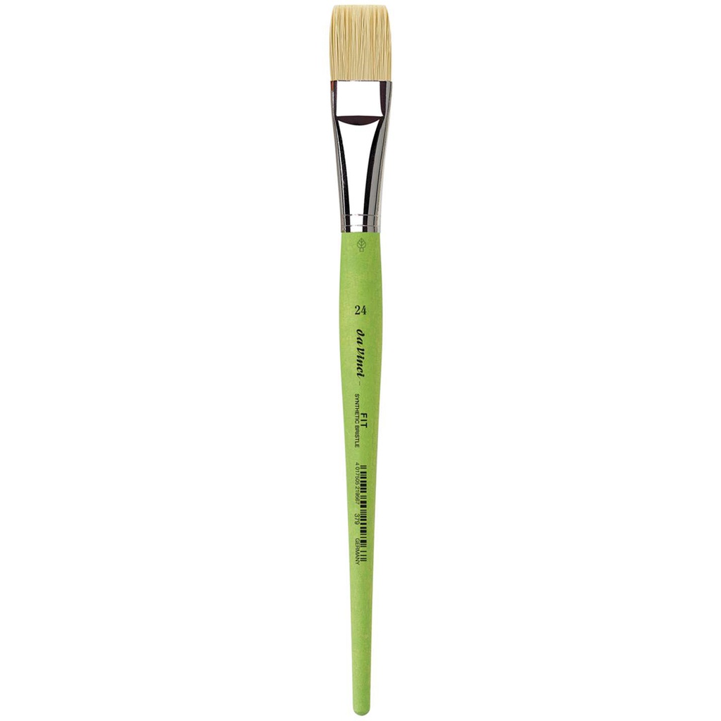 DA VINCI FIT SYNTHETICS FLAT BRUSH SYNTHETIC BRISTLE - SERIES 379 / 24