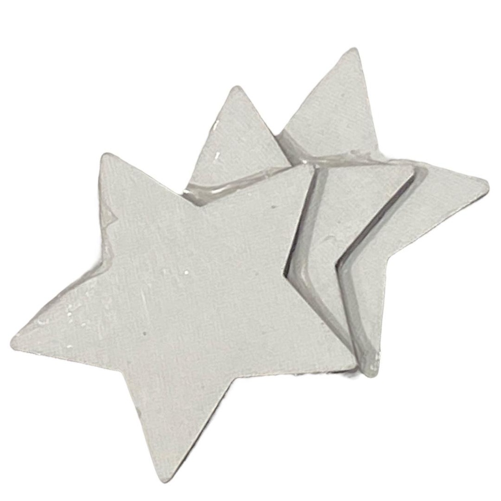 CANVAS MAGNET 7.5CM FLOWER 4S 7.5X7.5CM