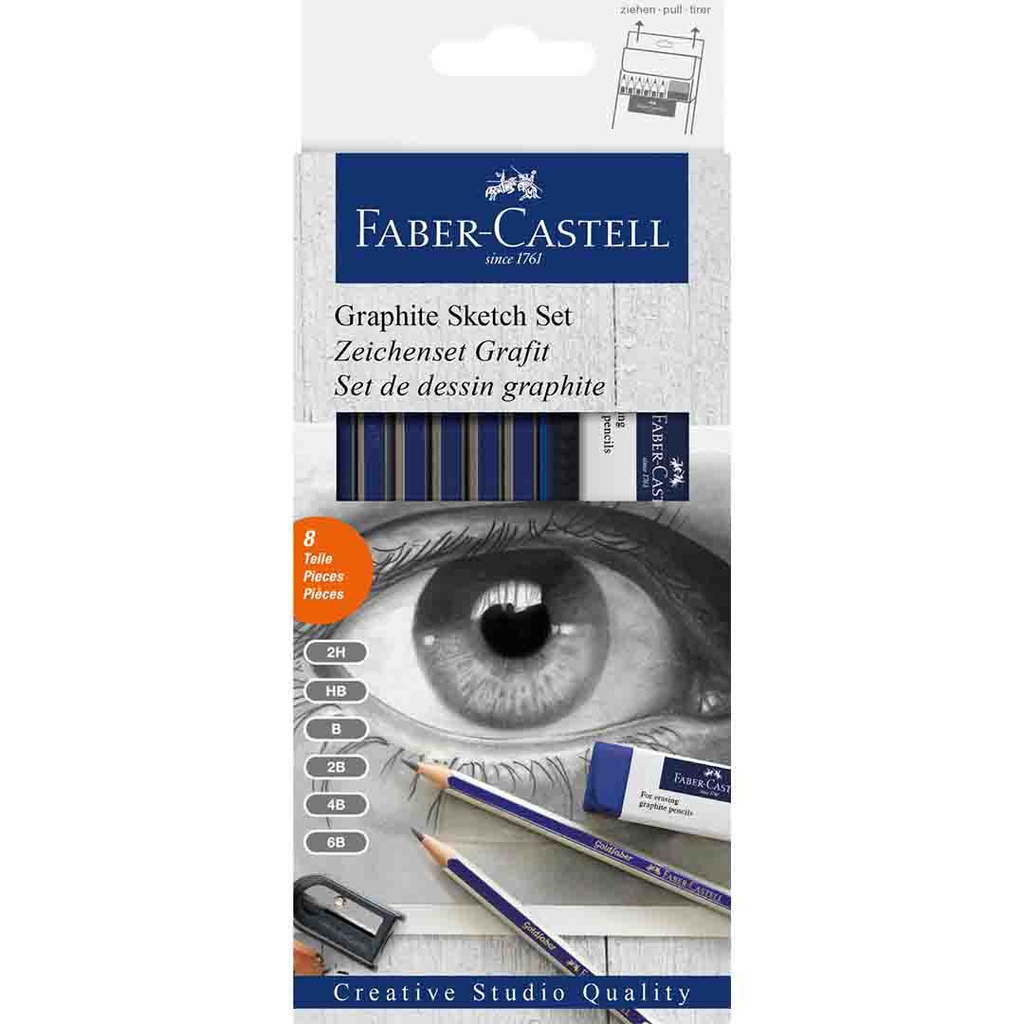 FABER-CASTEL Drawing Set Goldfaber Graphite