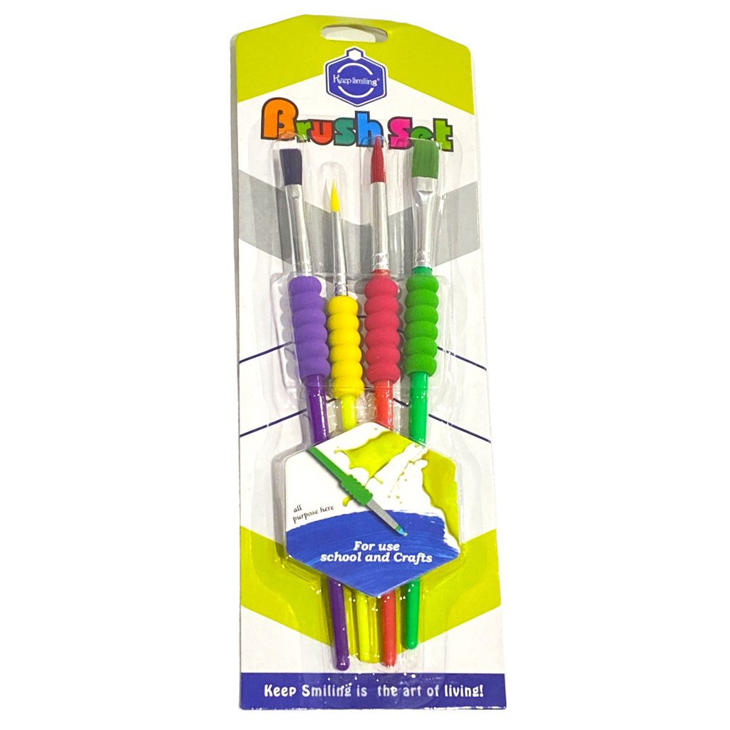 فرش رسم ملونه  4 قطعة