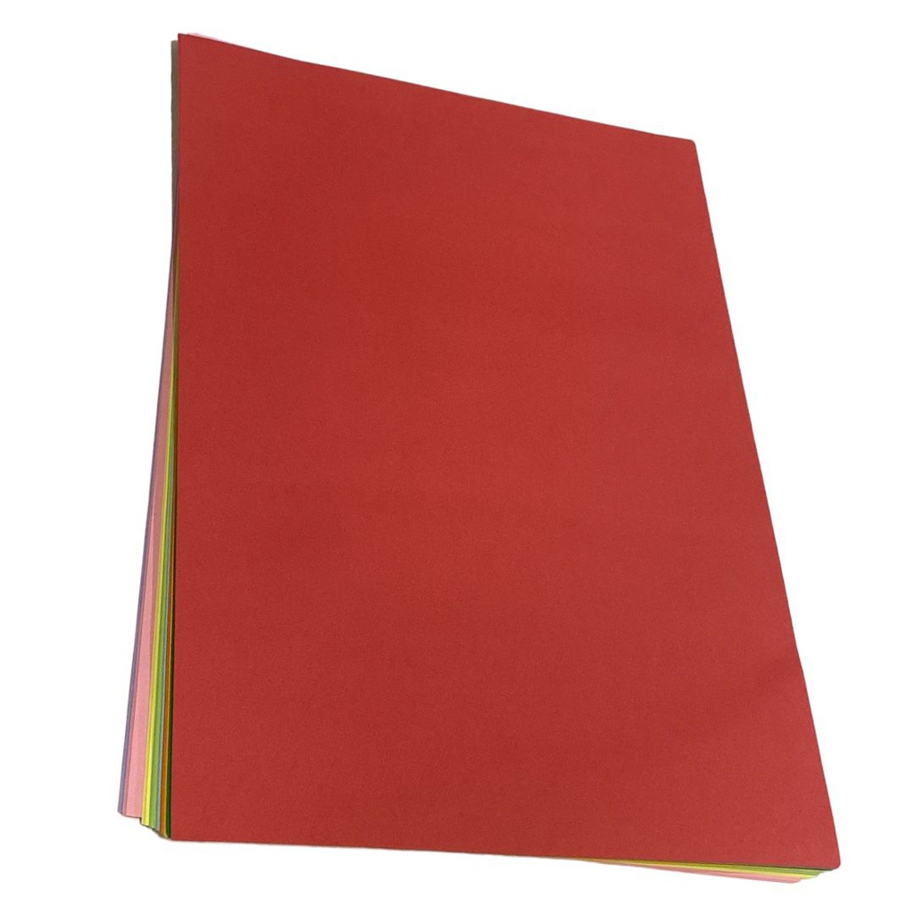 ورق ملون 80 جرام 10 لون مقاس A3