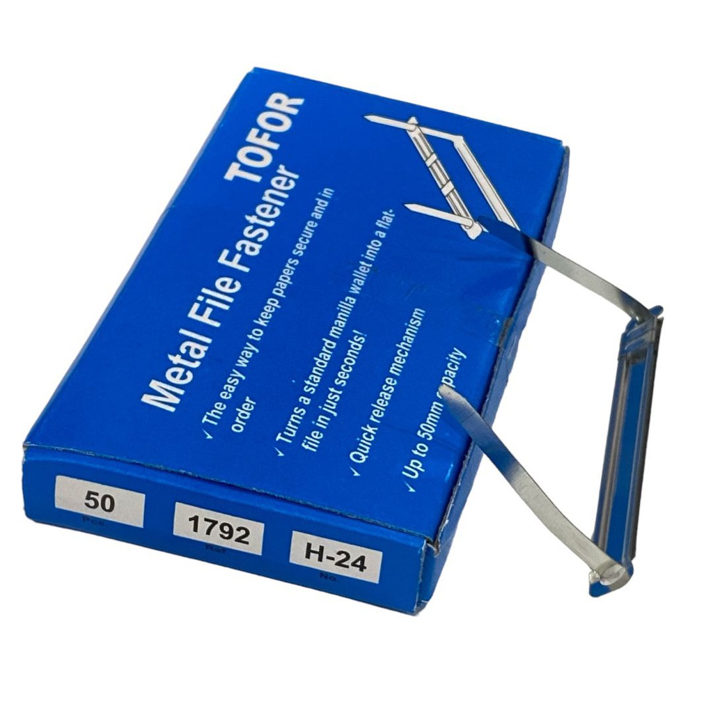 حديد ملف علاقي معدني 50 حبة