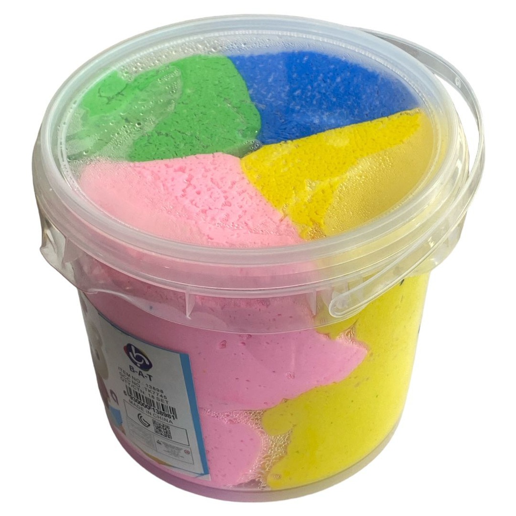 سطل سلايم ملون