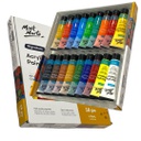 MONT-MARTE Acrylic Colour Paint Set 18pc x 36ml