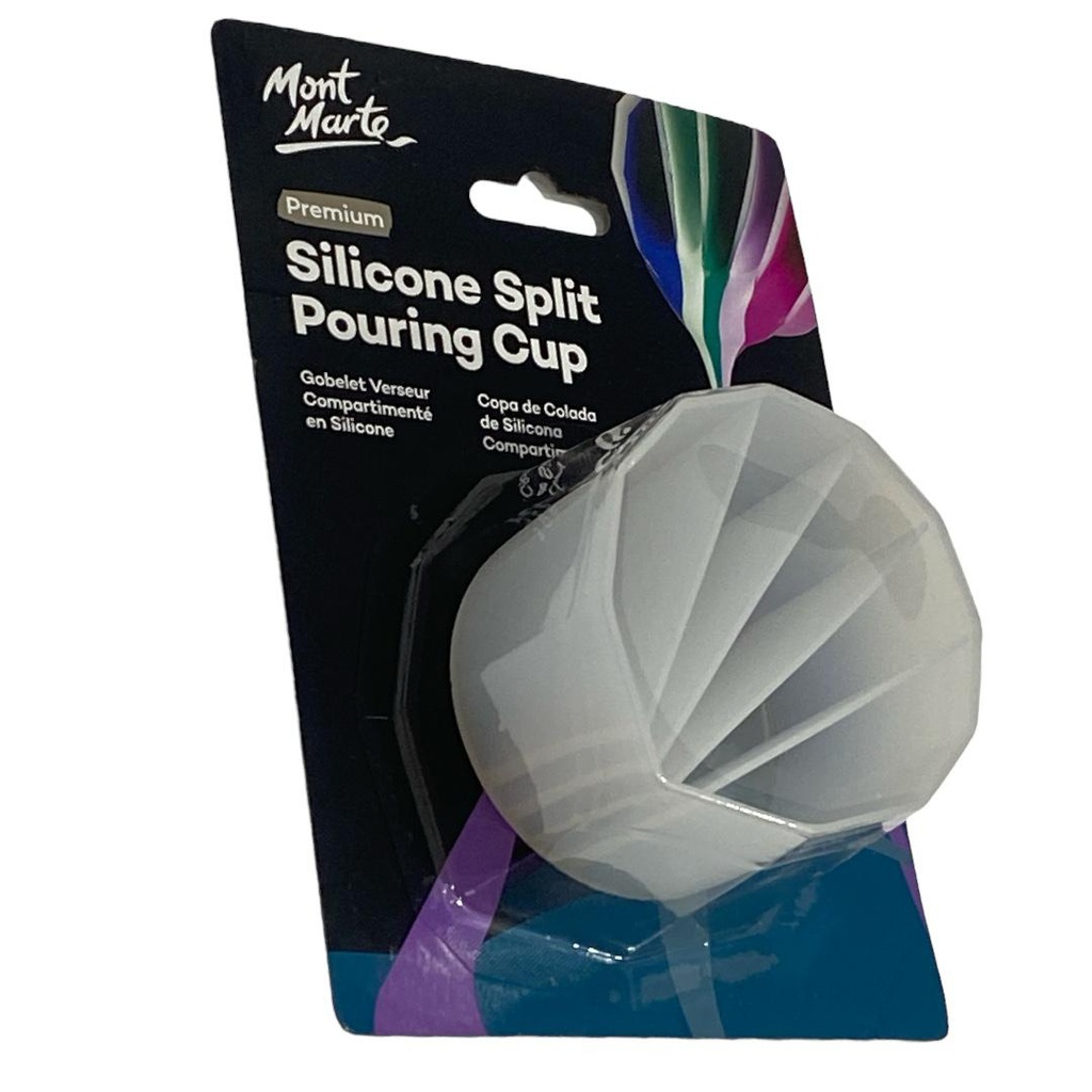 Mont Marte Silicone Split Pouring Cup 5 Slot
