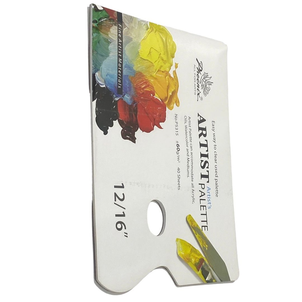 DISPOSABLE PALETTE 60GSM 40 SHEETS 12X16