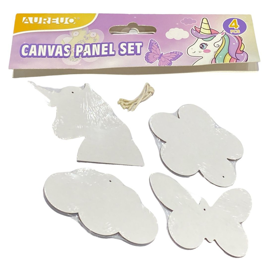 DOUBLE-SIDED CANVAS PANEL 4PCS SET
