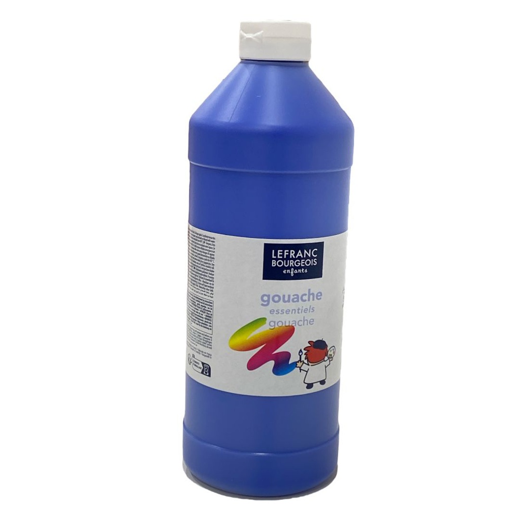 الوان جواش تعليمي 1لتر من ليفرانس آند بورجوا  DARK BLUE