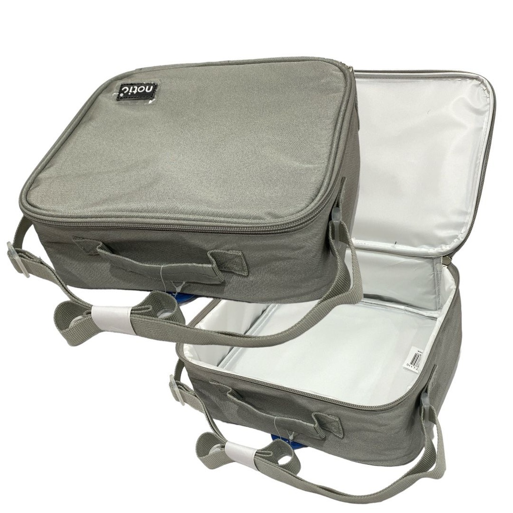 شنطة طعام رمادي