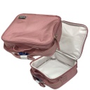 شنطة طعام وردي