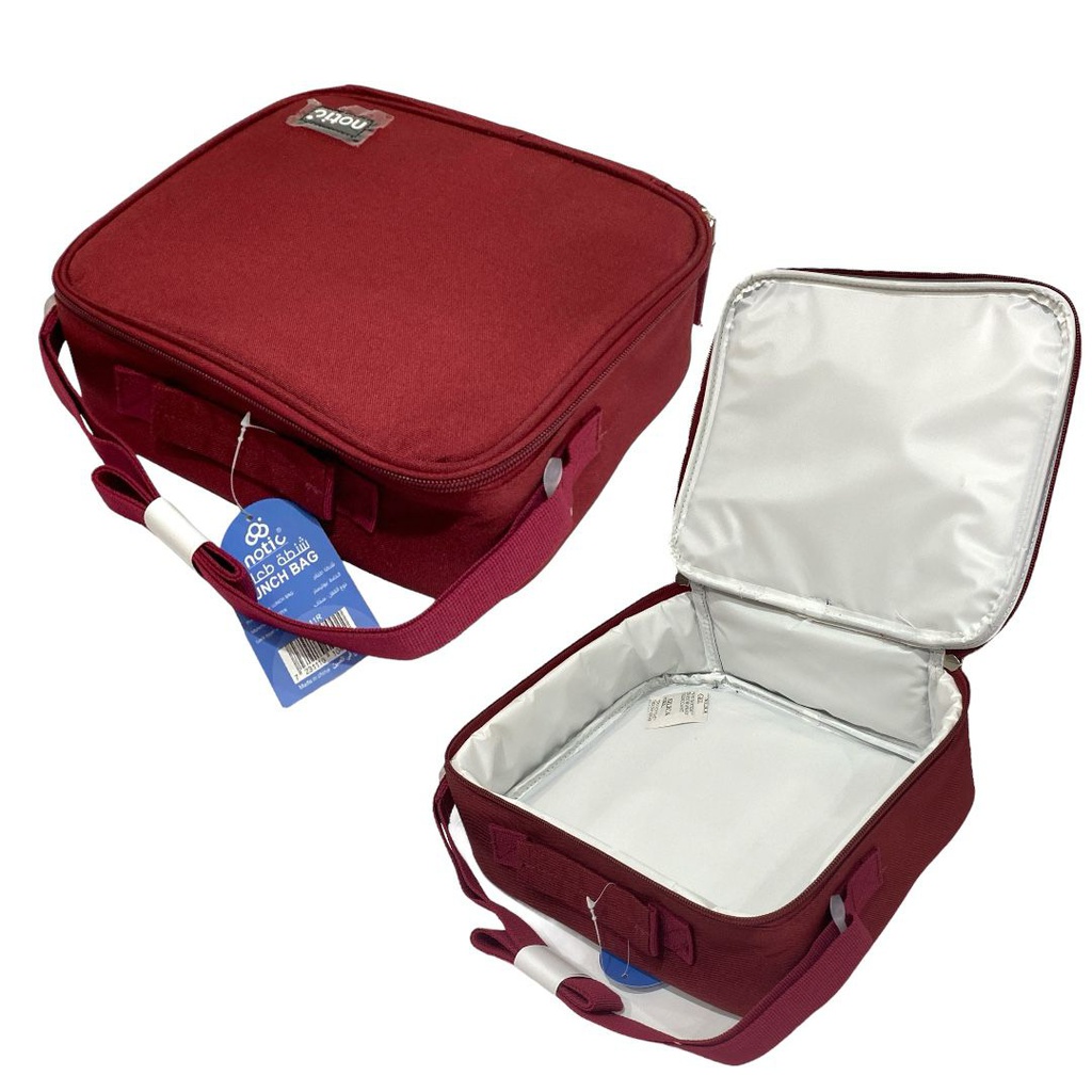 شنطة طعام  عنابي