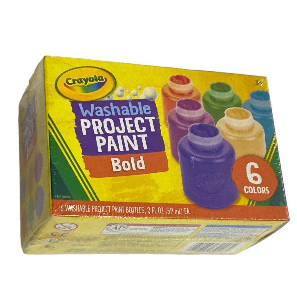الوان قابلة للغسل من كرايولا 6 لون * 59 مل