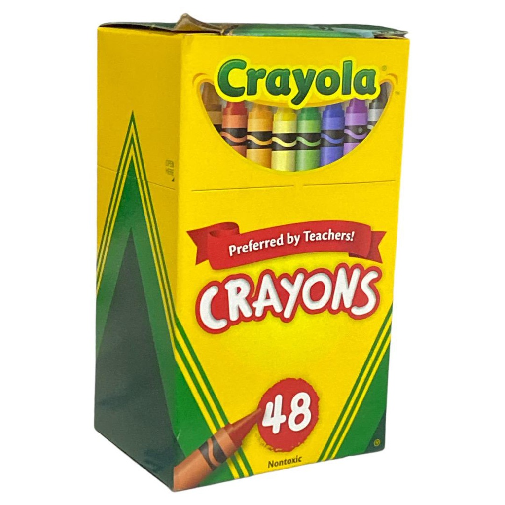 الوان شمعية 48 لون من كرايولا