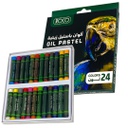 الوان باستيل زيتية 24 لون روكو ROCO