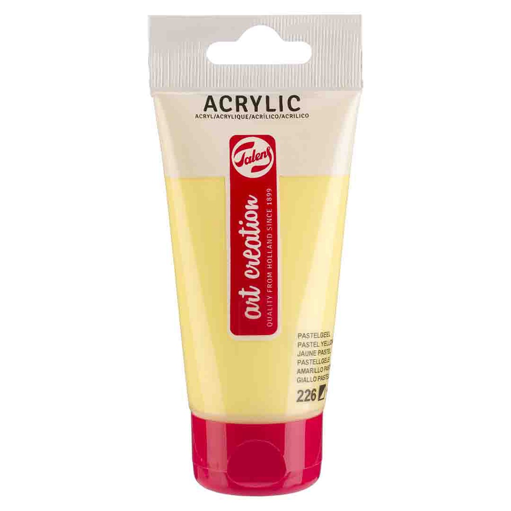 الوان اكريلك ارت كريشين الهولندية 75 مل PASTEL YELLOW