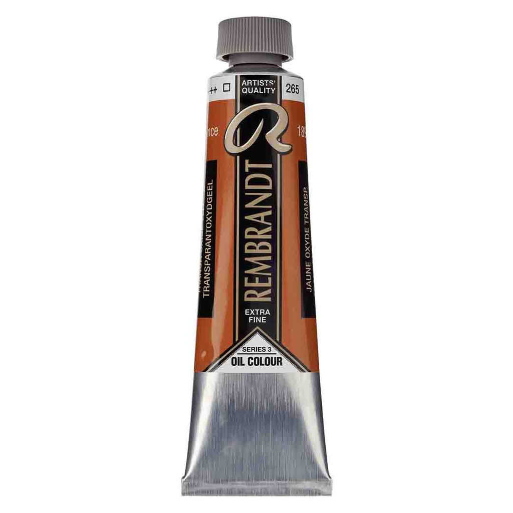 Rembrandt oil colour 40ML TRANSP.OX.YLW