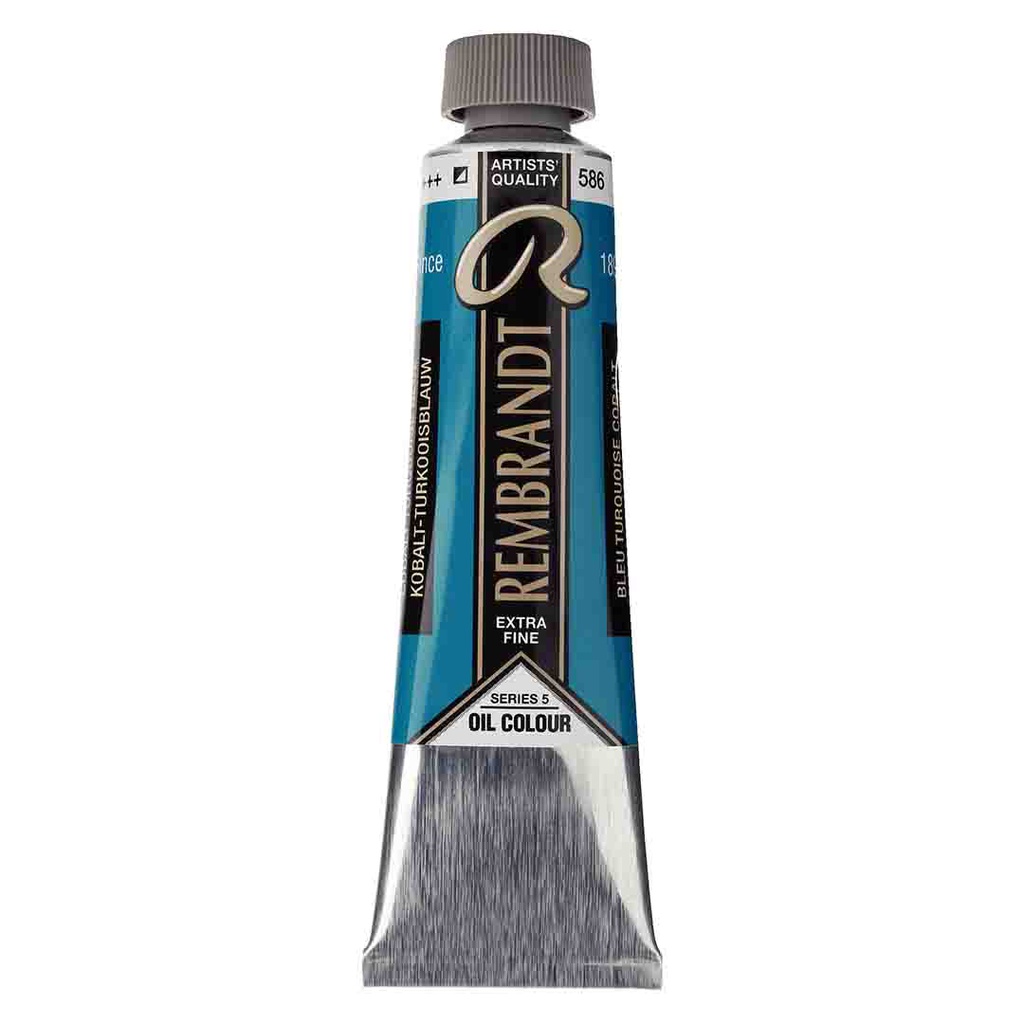 Rembrandt oil colour 40ML COBALT TURQ.BLUE