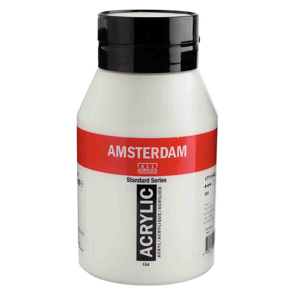 Amsterdam Acrylic color 1000ML ZINC WHITE