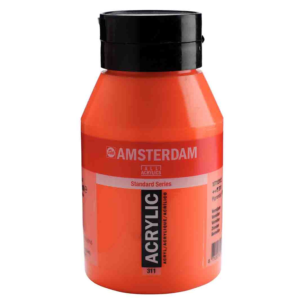 Amsterdam Acrylic color 1000ML VERMILION