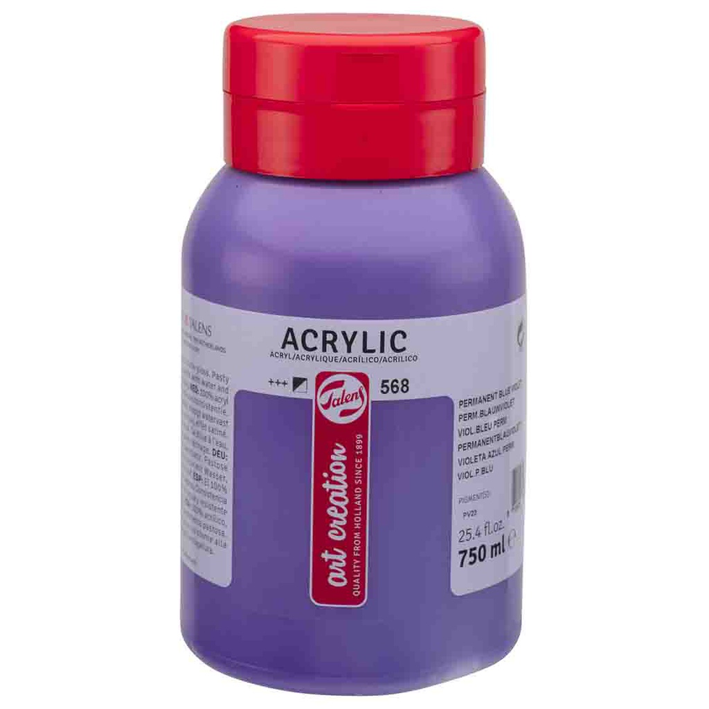 Art Creation acrylic color 750ML PERM.BLUE VIOL
