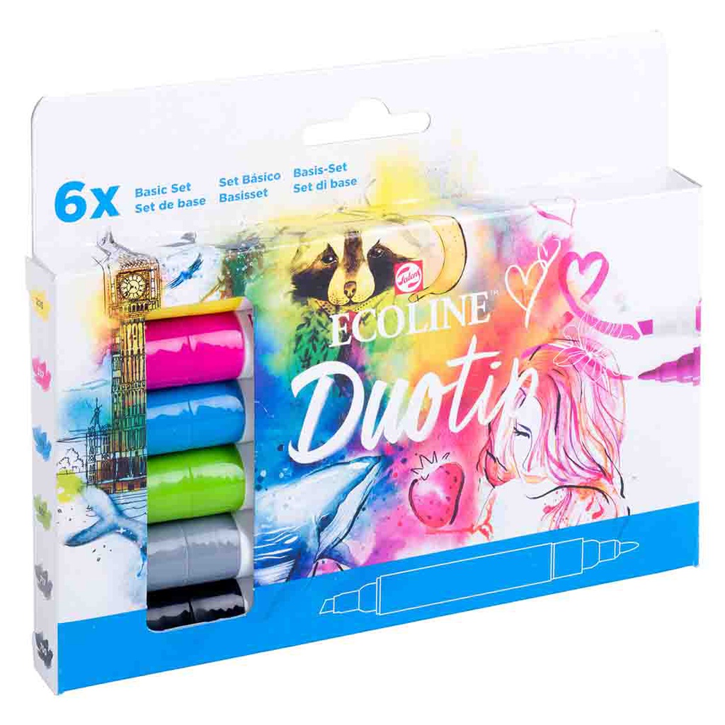 ECOLINE DUO TIP BASIC SET 6
