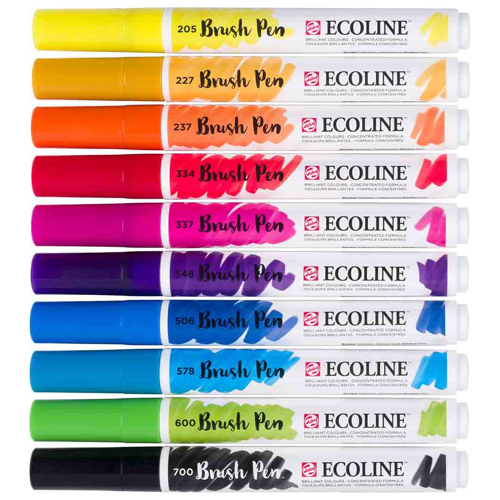 ECOLINE BRUSHPEN X10 PRIM.CB