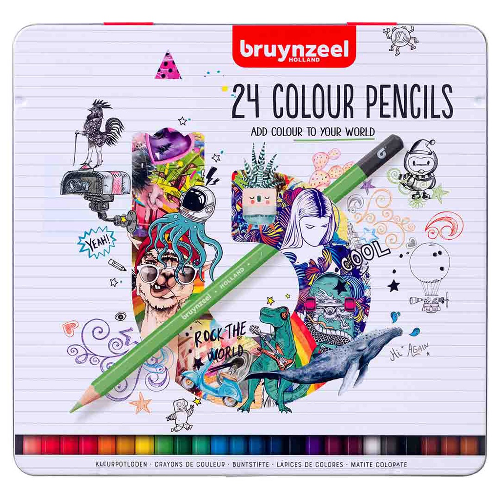 Bruynzeel  COLOUR PENCIL 24#
