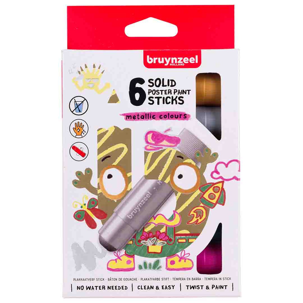 Bruynzeel POSTER Paint STICK METAL.6